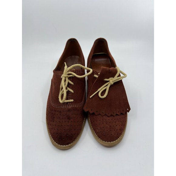 Vintage Nanette Originals Wooden Heel Loafers Size 7 - Picture 6 of 7